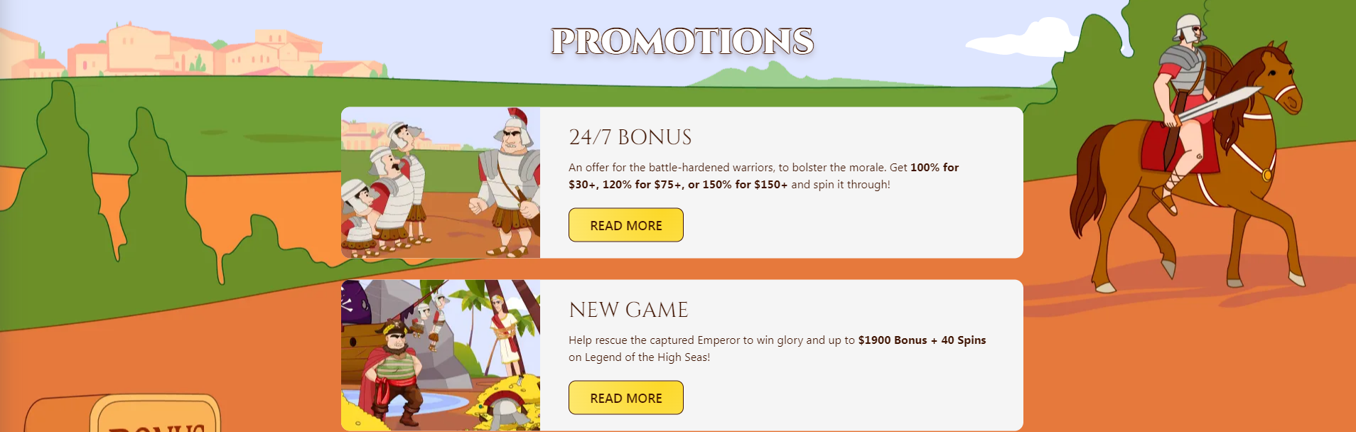 Play with Slots Empire Casino Promotions 2023 1