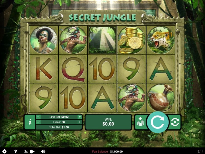 Explore the Mysteries of the Secret Jungle Slot 3