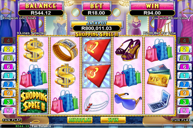 Indulge in Retail Therapy with Shopping Spree II Slot 3