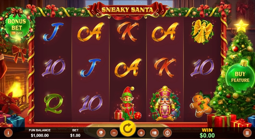 Join Sneaky Santa for a Festive Adventure in this Slot Game 3