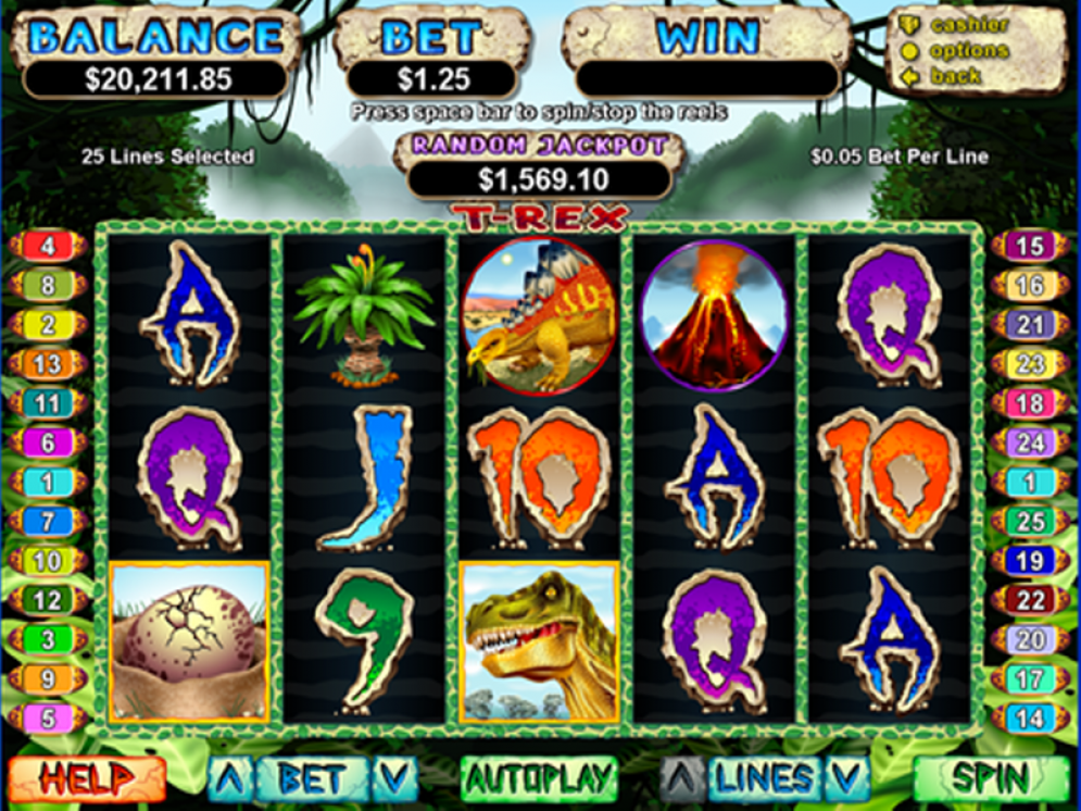 Unleash the Power of the T-Rex in this Dinosaur-Themed Slot 3