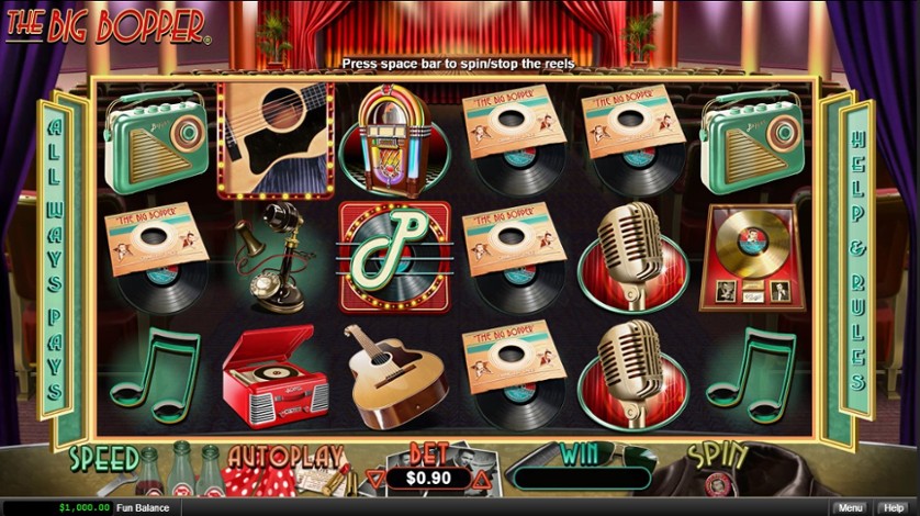 Play The Big Bopper Slot Online | Rock Out and Win Big