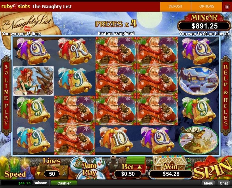 Get Naughty with Big Wins in The Naughty List Slot 3