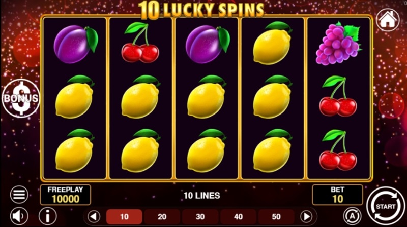 10 Lucky Spins