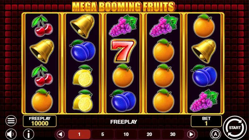 Mega Booming Fruits