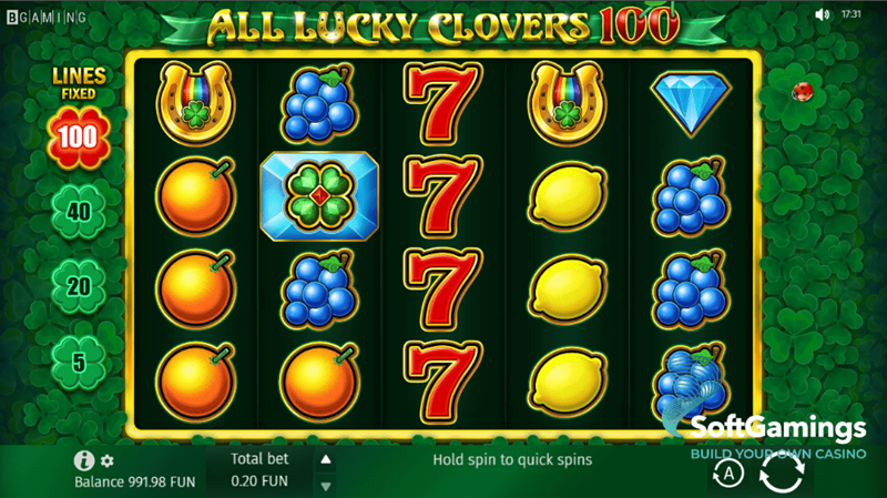 Lucky Clover Spins