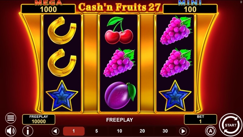 Cash N Fruits 27 Hold And Win