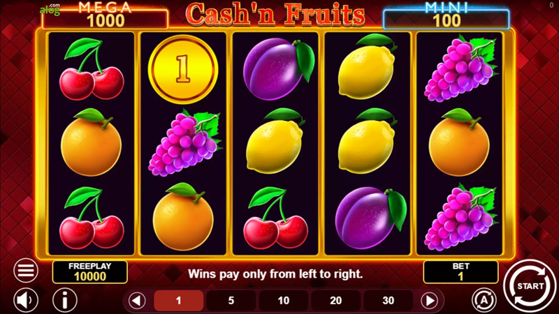 Cash N Fruits Hold And Win