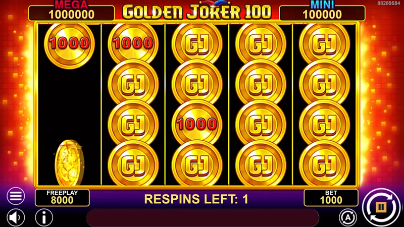 Golden Joker 100 Hold And Win