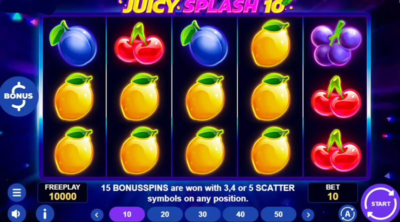 Juicy Splash 10