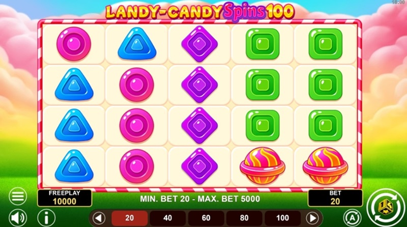 Landy Candy Spins 100