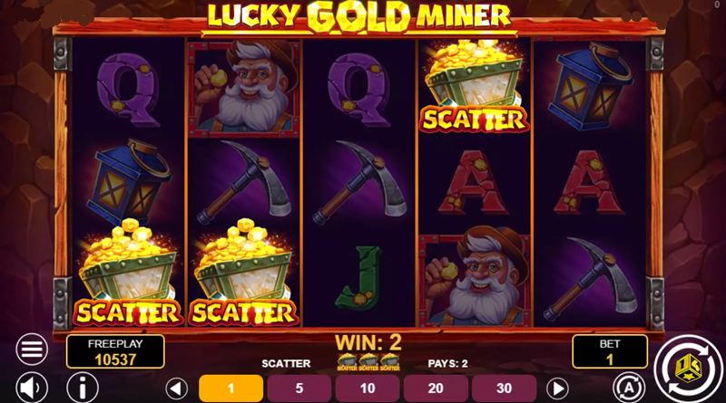 Lucky Gold Miner