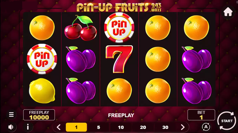 Pin Up Fruits 243