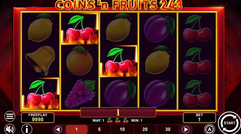 Coins And Fruits 243